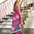 Pink floral, block print mulmul cotton saree with blouse.