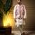 Men's wine slub silk jacquard 3d weaving kurta set with nehru jacket