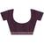 Wine sambalpuri, ikkat soft pure cotton saree with blouse.