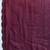 Wine silk satin embellished saree with unstitched blouse piece