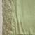 Green chiffon embroidered saree with unstitched blouse piece