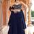 NavyBlue Art Silk Embroidery With Sequence Work Lehenga Choli with Dupatta For Women