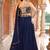 NavyBlue Art Silk Embroidery With Sequence Work Lehenga Choli with Dupatta For Women
