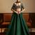 Green Satin Embroidery With Sequence Work Lehenga Choli with Dupatta For Women