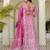 Pink Natural Crepe Silk Sequins & Zari Embroidered Lehenga Choli Set