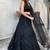 Black Slay in Style Elegant Net Lehenga Set for Special Occasions