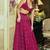 Pink Embroidery Silk Lehenga Choli Set