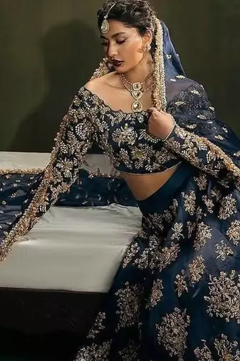Designer Thread Work Lehenga For Sangeet Party