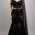 Black Dense Vertical Sequin Mermaid Cut Lehenga Choli Set