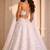 Ethereal White Sequin Floral Embroidered A-Line Lehenga Choli Set