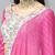 Floral Printed Gotta Patti Ready To Wear Lehenga & Blouse With Dupatta Free Size Upto 42