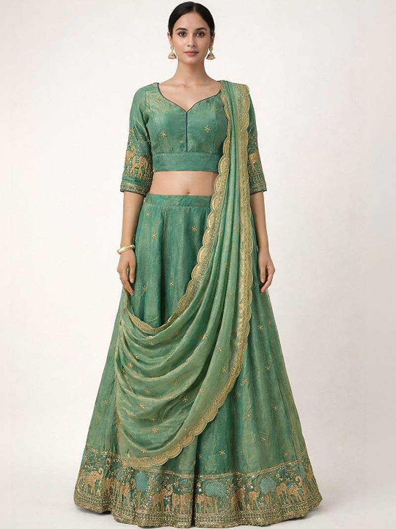 Embroidered Ready To Wear With Dupatta Free Size Upto 42