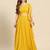 Yellow Ready To Wear Lehenga & Blouse With Dupatta Free Size Upto 42