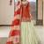 Embroidered Thread Work Ready To Wear Lehenga & Blouse With Dupatta Free Size Upto 42