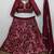 Embellished Shibori Ready To Wear Lehenga & Blouse With Dupatta Free Size Upto 42