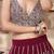 Embellished Sequinned Semi-Stitched Lehenga & Unstitched Blouse With Dupatta Free Size Upto 42