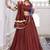 Embellished Ready To Wear Lehenga & Blouse With Dupatta Free Size Upto 42