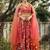 Floral Printed Satin Ready To Wear Lehenga & Blouse With Dupatta Free Size Upto 42
