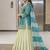 Embroidered Semi-Stitched Lehenga & Blouse With Dupatta Free Size Upto 42