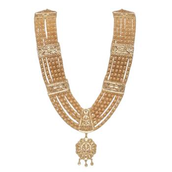 Multilayer Golden long necklace 2