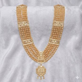 Multilayer Golden long necklace 3