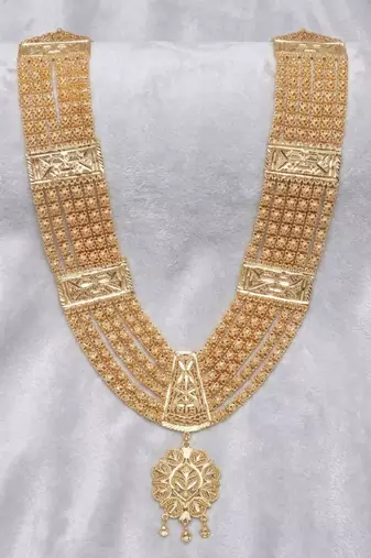 Multilayer Golden long necklace