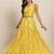 Yellow & Pink Printed Ready To Wear Lehenga & Choli Free Size Upto 42