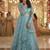 Women Embroidered Sequinned Ready To Wear Lehenga & Blouse With Dupatta Free Size Upto 42