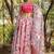 Floral Printed Sequinned Ready To Wear Lehenga & Blouse With Dupatta Free Size Upto 42