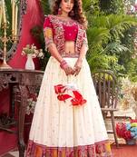 Semi-Stitched Lehenga & Ready To Wear Free Size Upto 42