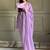 Lovable Lavender Swarovski Work Silk Festive Wear Salwar Suit