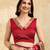 Red Jacquard Silk Woven Rich Pallu Saree With Unstitch Blouse Piece