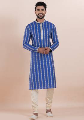 men’s traditional kurta pajama set 3
