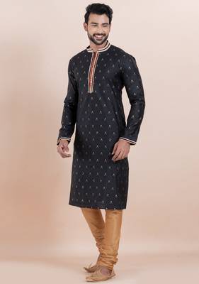 men’s traditional kurta pajama set 3