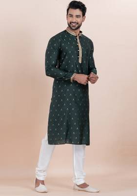 men’s traditional kurta pajama set 2