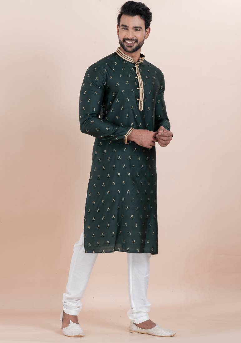 men’s traditional kurta pajama set