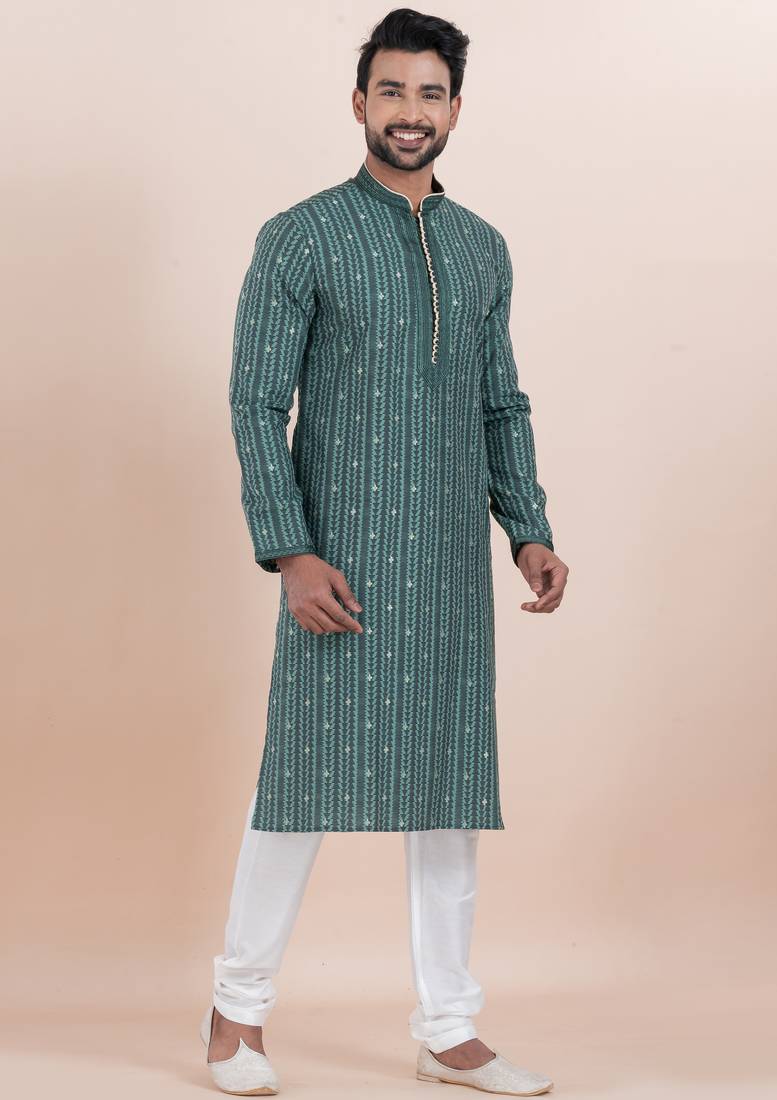 men’s traditional kurta pajama set