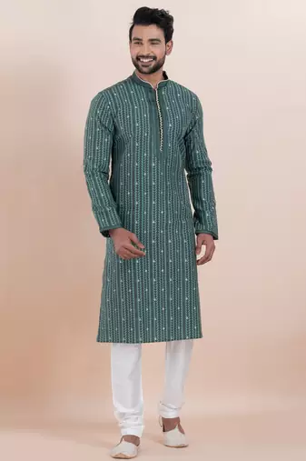men’s traditional kurta pajama set