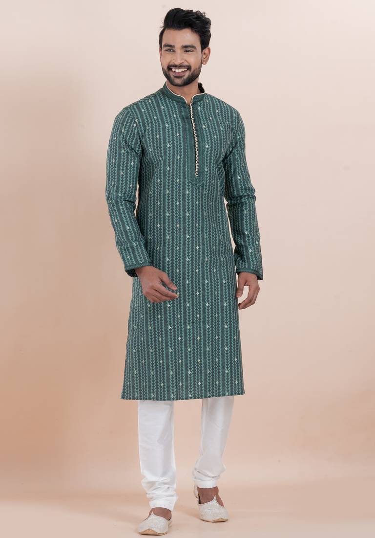 men’s traditional kurta pajama set