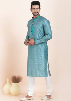 men’s traditional kurta pajama set 3