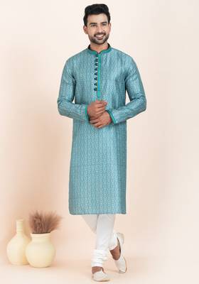 men’s traditional kurta pajama set 4