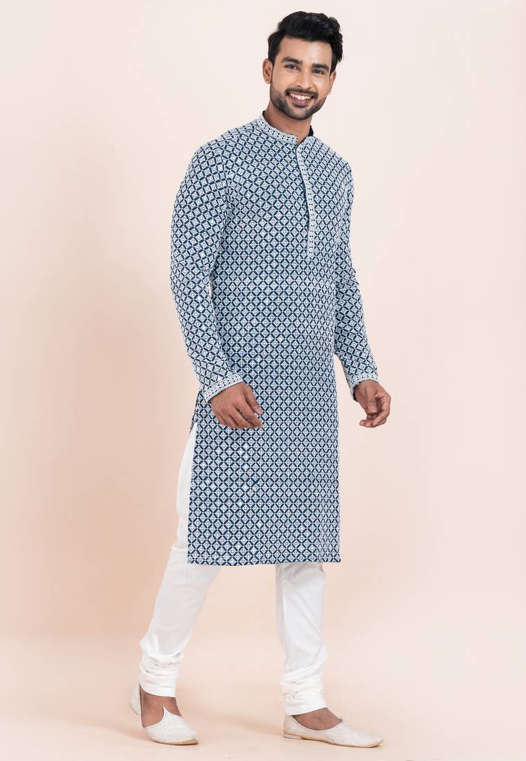 men’s traditional kurta pajama set