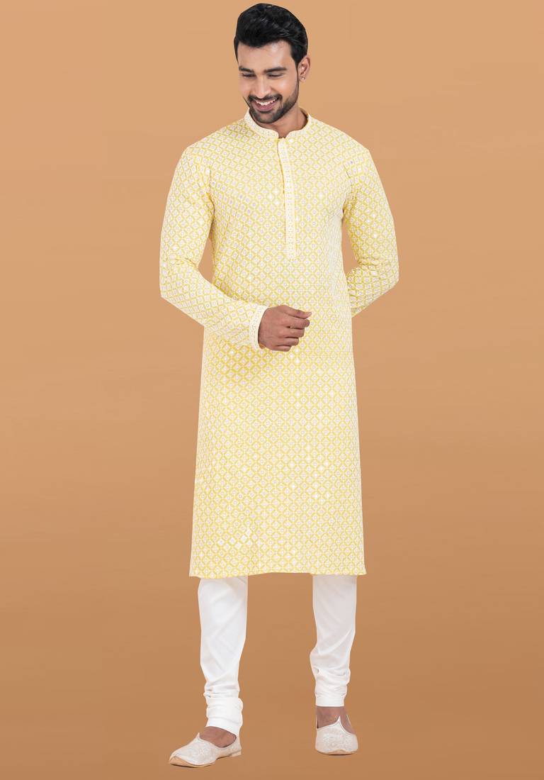 men’s traditional kurta pajama set