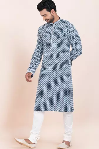 men’s traditional kurta pajama set