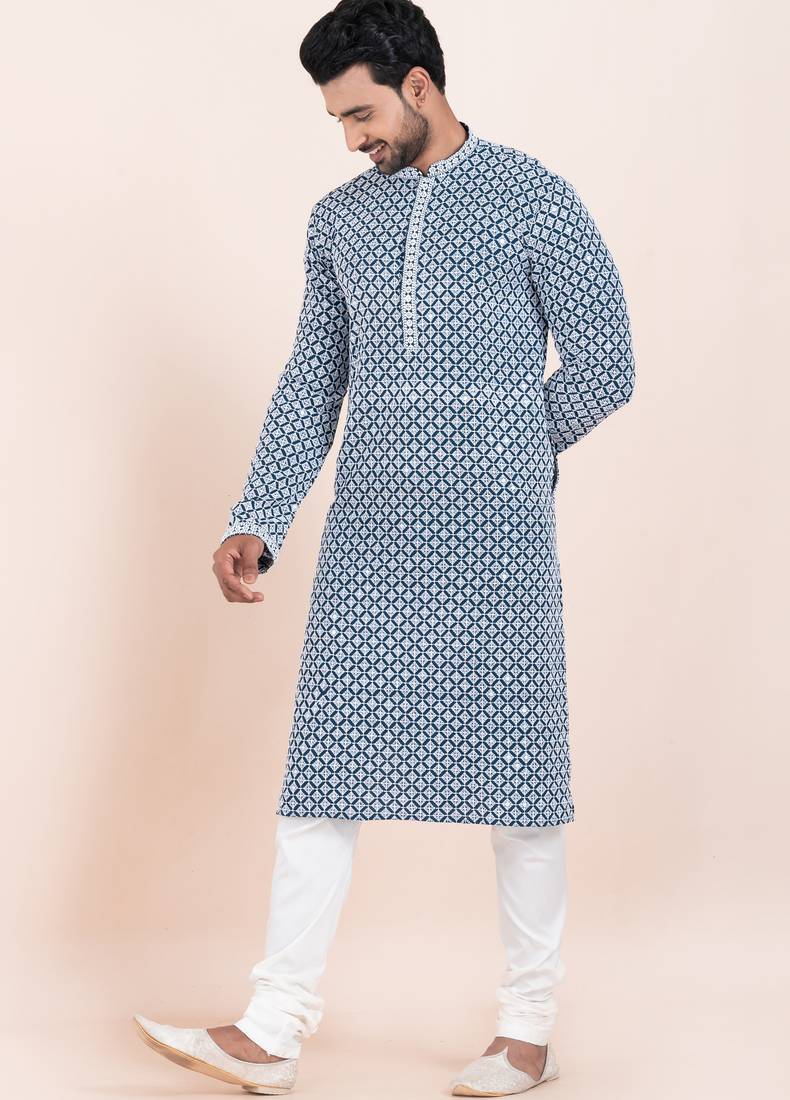 men’s traditional kurta pajama set