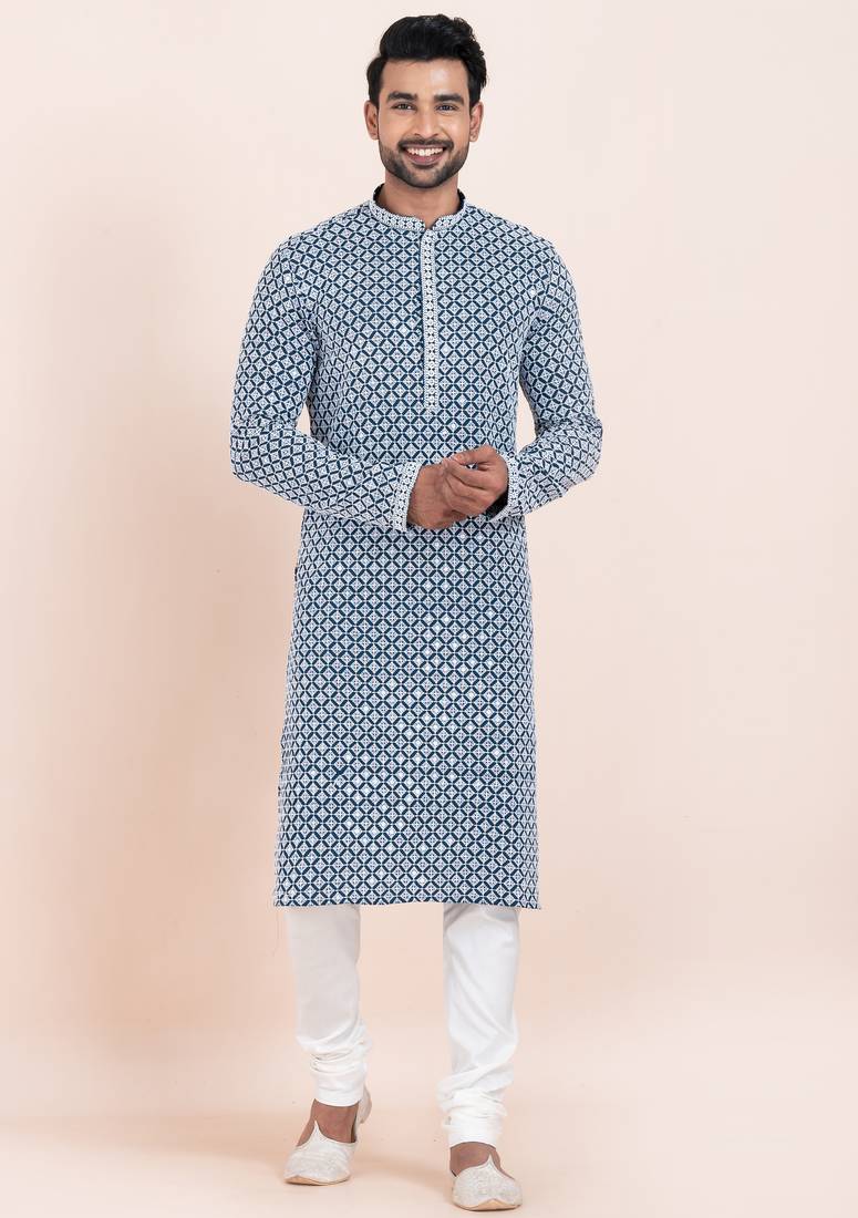 men’s traditional kurta pajama set