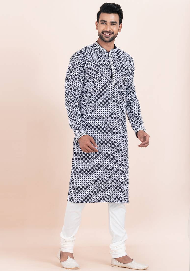 men’s traditional kurta pajama set