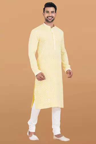 men’s traditional kurta pajama set
