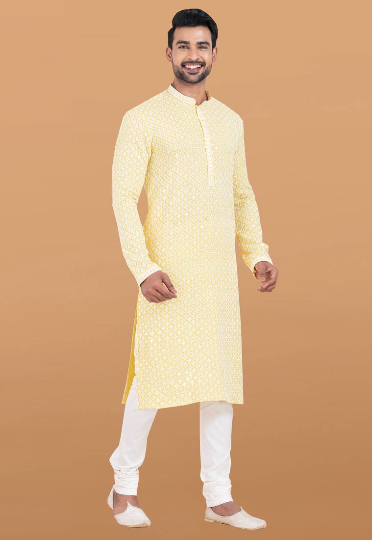 men’s traditional kurta pajama set