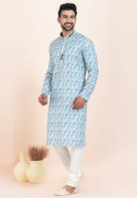men’s traditional kurta pajama set 3
